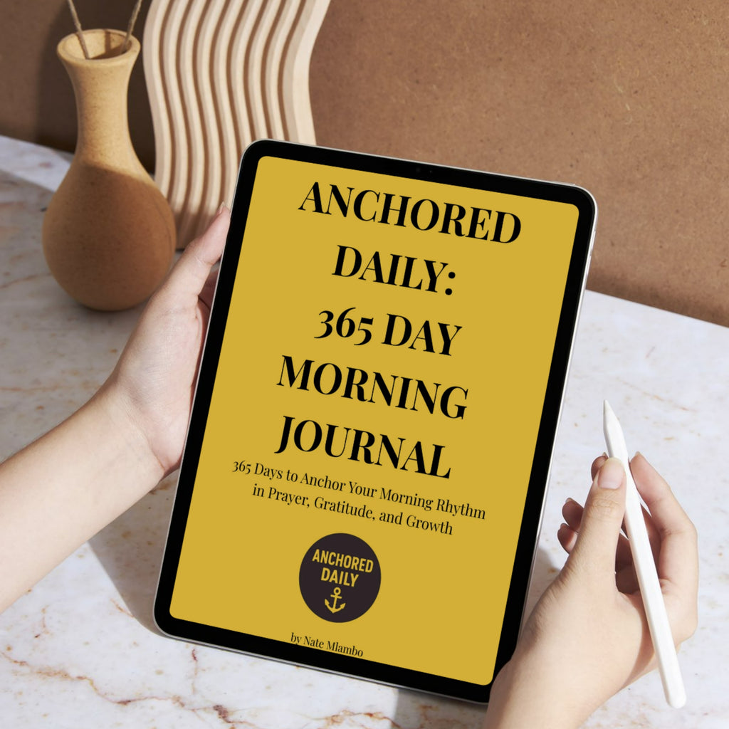 Anchored Daily: 365 Day Morning Journal - Laptop, Tablet, Phone