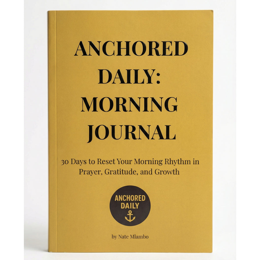 Anchored Daily: 30 Day Morning Journal - Paperback