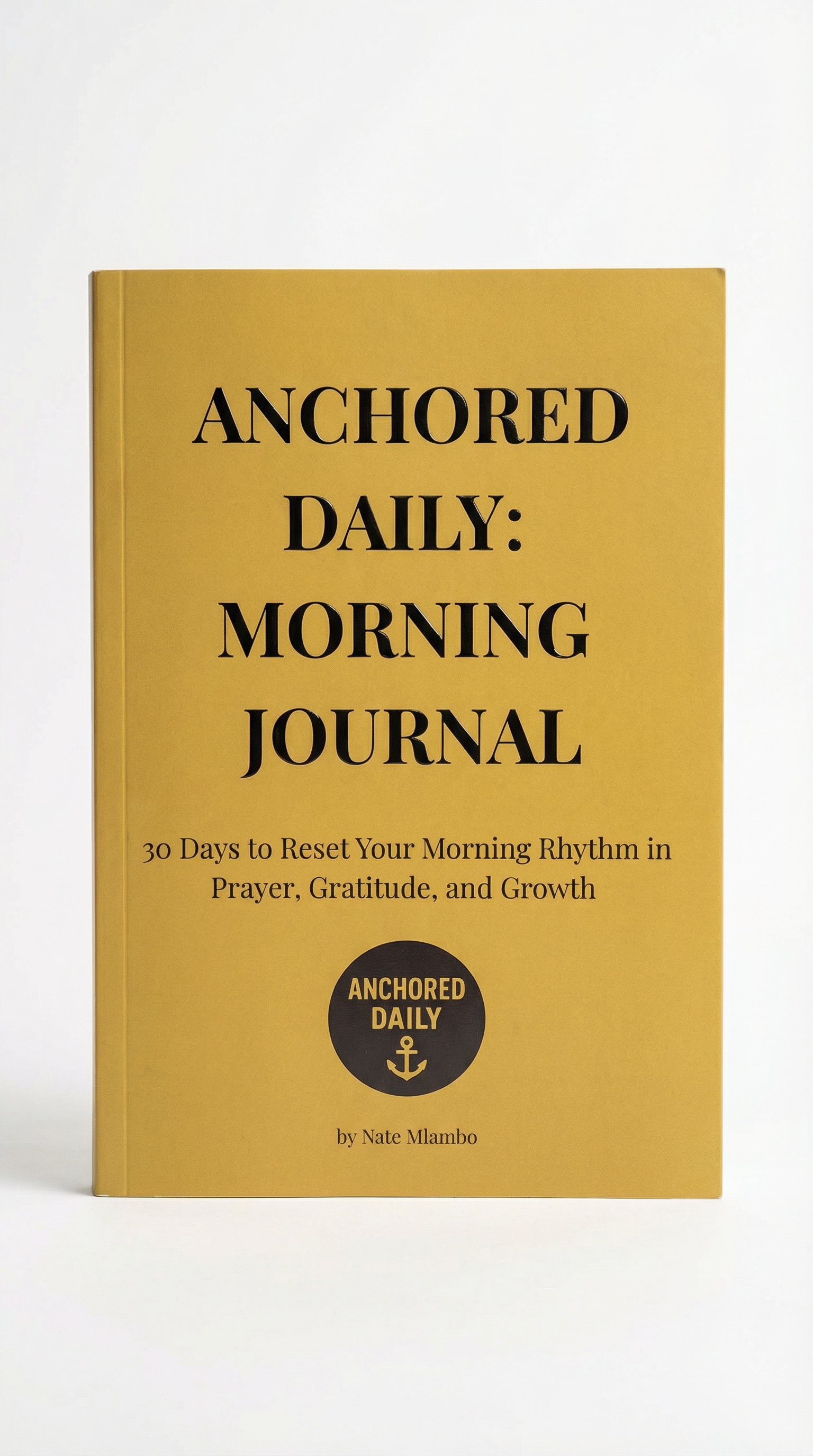 Anchored Daily: 30 Morning Journal - Paperback