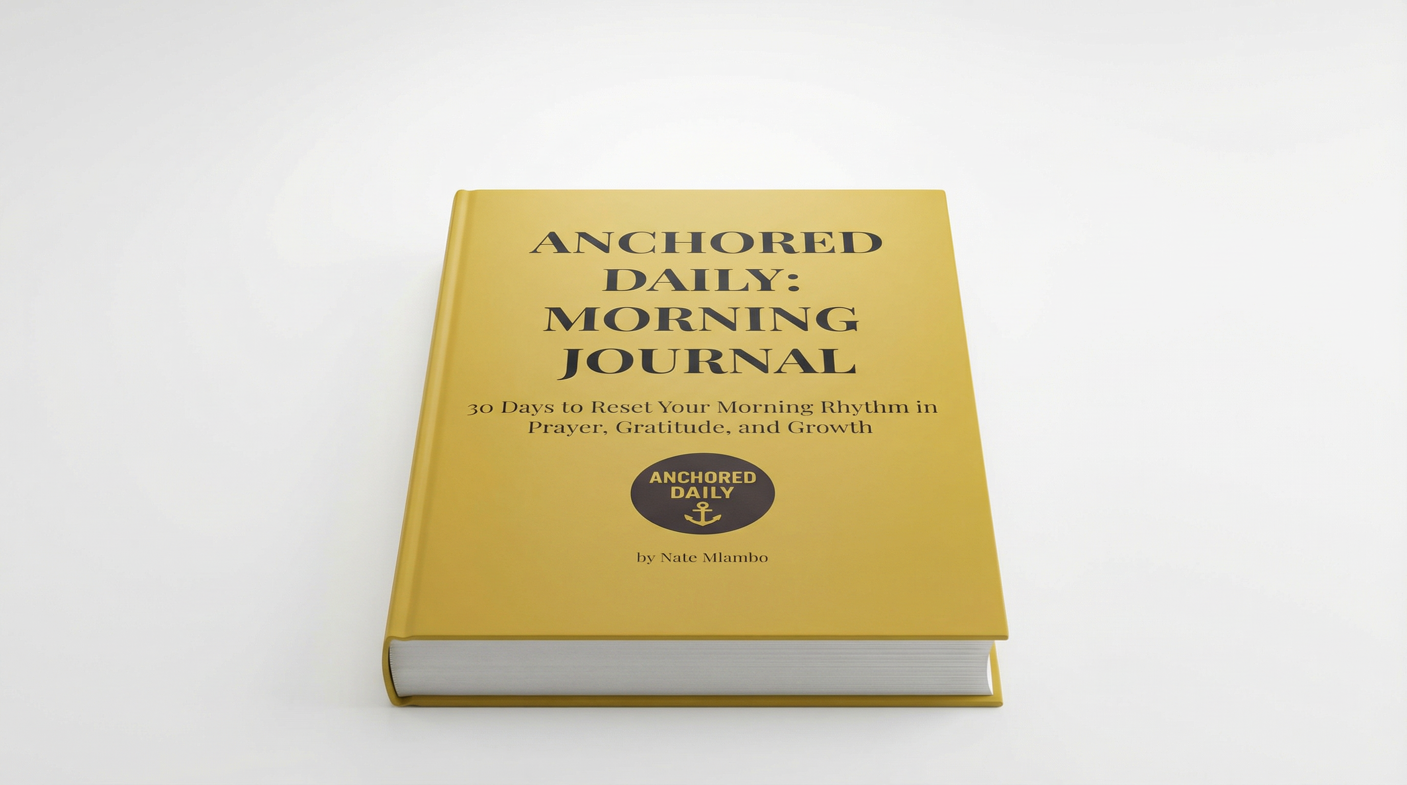 Anchored Daily: 30 Morning Journal - Paperback